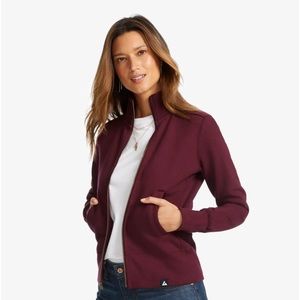 American Giant Moto Full Zip Jacket